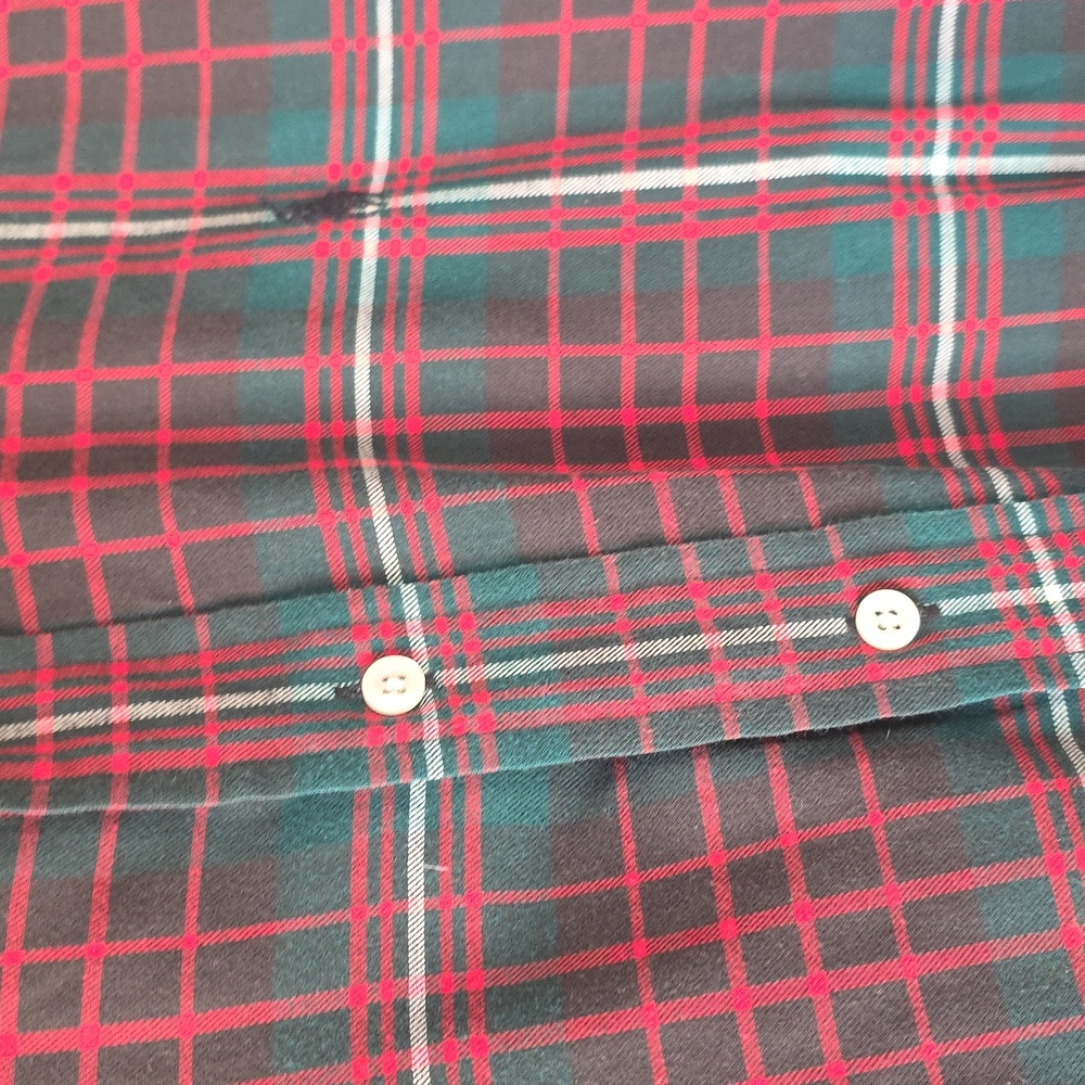 Ralph Lauren Y2K Blake Plaid Long Sleeve Preppy Button Down Shirt Sz 2X - Picture 2 of 8